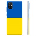 Coque Samsung Galaxy A51 en TPU Drapeau Ukraine - Jaune et bleu clair