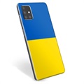 Coque Samsung Galaxy A51 en TPU Drapeau Ukraine - Jaune et bleu clair