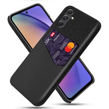 Coque Samsung Galaxy A55 avec Porte-Cartes KSQ - Noire