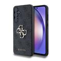 Coque Hybride Samsung Galaxy A55 Guess 4G Big Metal Logo - Grise