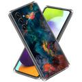 Coque Samsung Galaxy A55 en TPU Stylish Ultra Fin - Nuages Colorés