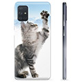 Coque Samsung Galaxy A71 en TPU - Chat