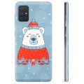 Coque Samsung Galaxy A71 en TPU - Ours de Noël