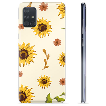 Coque Samsung Galaxy A71 en TPU - Tournesol