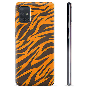 Coque Samsung Galaxy A71 en TPU - Tigre