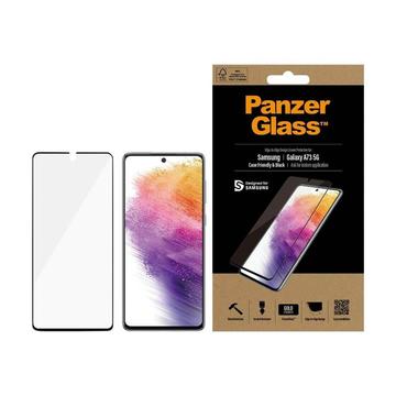 Protecteur d\'Écran Samsung Galaxy A73 5G PanzerGlass Case Friendly - Bord Noir