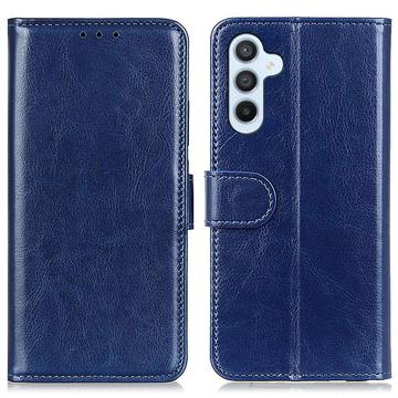 Étui Portefeuille Samsung Galaxy F34/M34 5G avec Fermeture Magnétique  - Bleu foncé