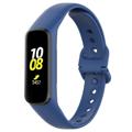 Bracelet en Silicone de Rechange avec Cadre Intégré Samsung Galaxy Fit 2 - Bleu foncé