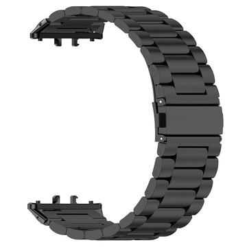 Bracelet Samsung Galaxy Fit3 en Acier Inoxydable - Noir