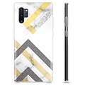 Coque Samsung Galaxy Note10+ en TPU - Marbre Abstrait