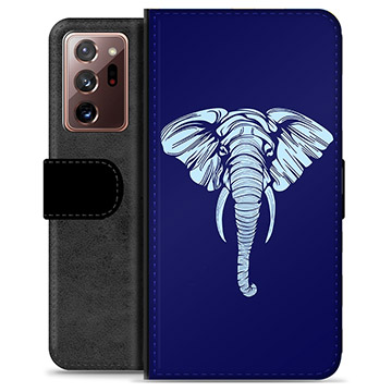 Étui Portefeuille Premium Samsung Galaxy Note20 Ultra - Éléphant