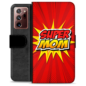 Étui Portefeuille Premium Samsung Galaxy Note20 Ultra - Super Maman