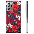 Coque Samsung Galaxy Note20 Ultra en TPU - Fleurs Vintage