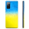 Coque Samsung Galaxy S20 FE en TPU Drapeau Ukraine - Bicolore