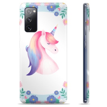 Coque Samsung Galaxy S20 FE en TPU - Licorne