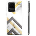 Coque Samsung Galaxy S20 Ultra en TPU - Marbre Abstrait