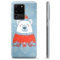 Coque Samsung Galaxy S20 Ultra en TPU - Ours de Noël