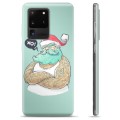 Coque Samsung Galaxy S20 Ultra en TPU - Père Noël Moderne