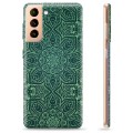 Coque Samsung Galaxy S21+ 5G en TPU - Mandala Vert