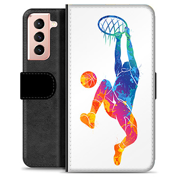 Étui Portefeuille Premium Samsung Galaxy S21 5G - Slam Dunk