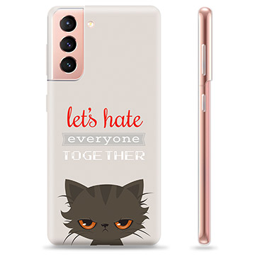 Coque Samsung Galaxy S21 5G en TPU - Chat en Colère