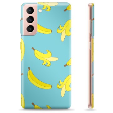 Coque Samsung Galaxy S21 5G en TPU - Bananes