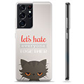 Coque Samsung Galaxy S21 Ultra 5G en TPU - Chat en Colère