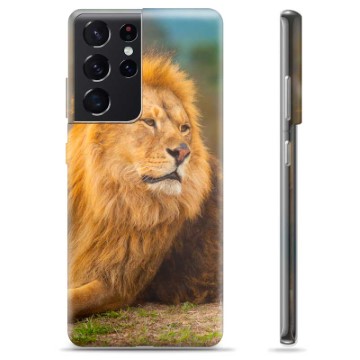 Coque Samsung Galaxy S21 Ultra 5G en TPU - Lion