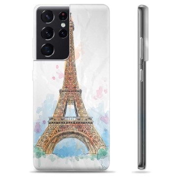 Coque Samsung Galaxy S21 Ultra 5G en TPU - Paris