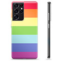 Coque Samsung Galaxy S21 Ultra 5G en TPU - Pride