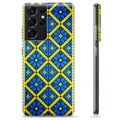 Coque Samsung Galaxy S21 Ultra 5G en TPU Ukraine - Ornement