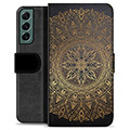 Étui Portefeuille Premium Samsung Galaxy S22+ 5G - Mandala