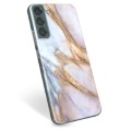 Coque Samsung Galaxy S22+ 5G en TPU - Marbre Élégant