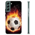 Coque Samsung Galaxy S22+ 5G en TPU - Ballon Enflammé