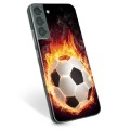 Coque Samsung Galaxy S22+ 5G en TPU - Ballon Enflammé