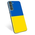 Coque Samsung Galaxy S22+ 5G en TPU Drapeau Ukraine - Jaune et bleu clair