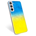 Coque Samsung Galaxy S22 5G en TPU Drapeau Ukraine - Bicolore