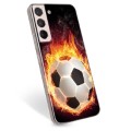 Coque Samsung Galaxy S22 5G en TPU - Ballon Enflammé