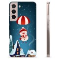 Coque Samsung Galaxy S22 5G en TPU - Bonhomme de Neige