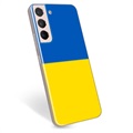 Coque Samsung Galaxy S22 5G en TPU Drapeau Ukraine - Jaune et bleu clair