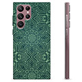 Coque Samsung Galaxy S22 Ultra 5G en TPU - Mandala Vert