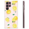 Coque Samsung Galaxy S22 Ultra 5G en TPU - Motif Citron