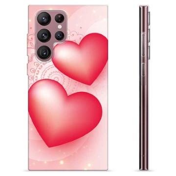 Coque Samsung Galaxy S22 Ultra 5G en TPU - Love