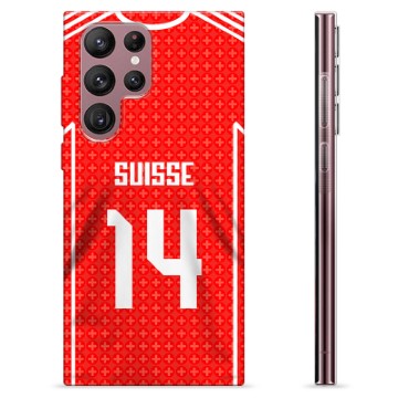 Coque Samsung Galaxy S22 Ultra 5G en TPU - Suisse