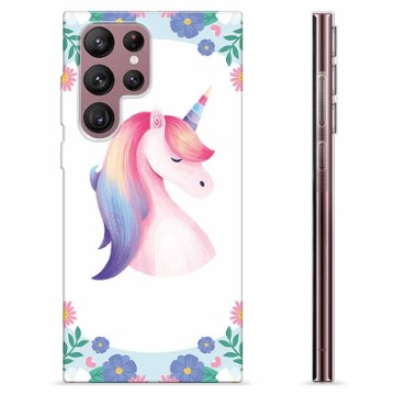 Coque Samsung Galaxy S22 Ultra 5G en TPU - Licorne