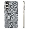 Coque Samsung Galaxy S23+ 5G en TPU - Zèbre Hypnotisant