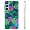 Coque Samsung Galaxy S23+ 5G en TPU - Fleurs Tropicales