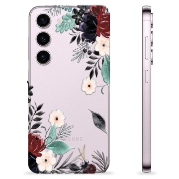 Coque Samsung Galaxy S23 5G en TPU - Fleurs d\'Automne