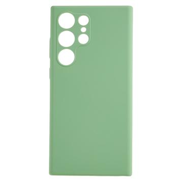 Coque Samsung Galaxy S23 Ultra 5G en Silicone Liquide - Verte