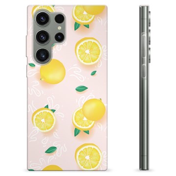 Coque Samsung Galaxy S23 Ultra 5G en TPU - Motif Citron